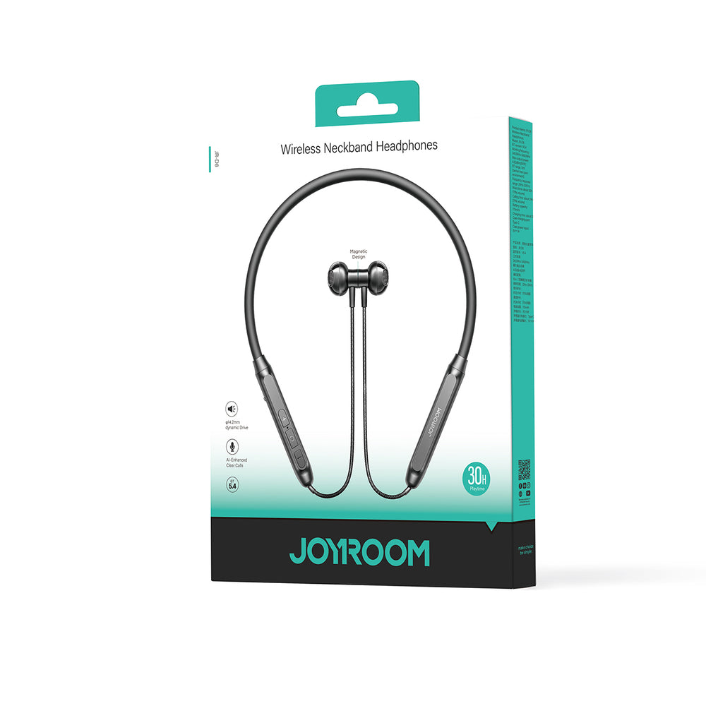 Joyroom JR-D8 écouteur sportif Bluetooth Wireless Headphones - Noir