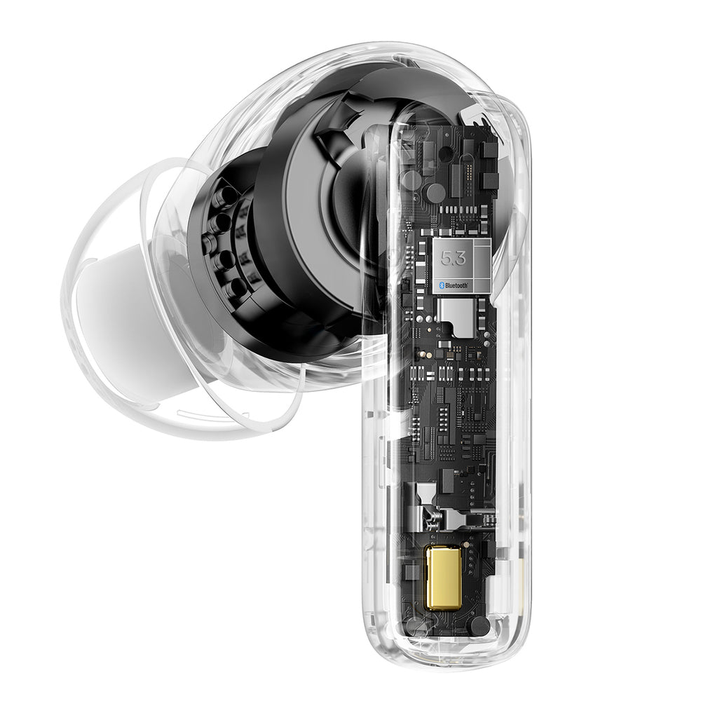 Baseus Bowie E19 TWS Bluetooth sans fil Wireless Headphones - blanc