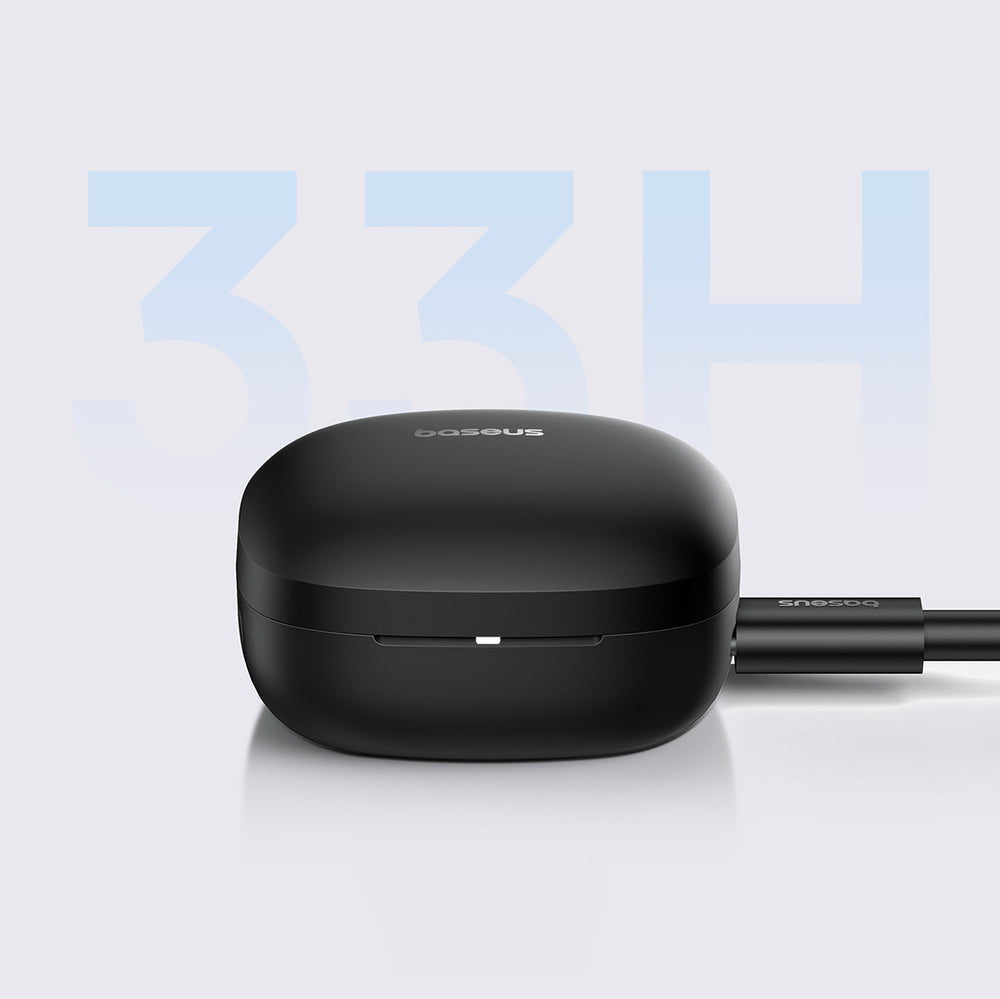 Baseus Bowie E19 TWS Bluetooth sans fil Wireless Headphones - Noir