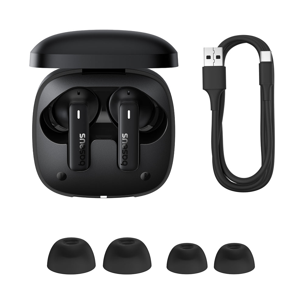 Baseus Bowie E19 TWS Bluetooth sans fil Wireless Headphones - Noir