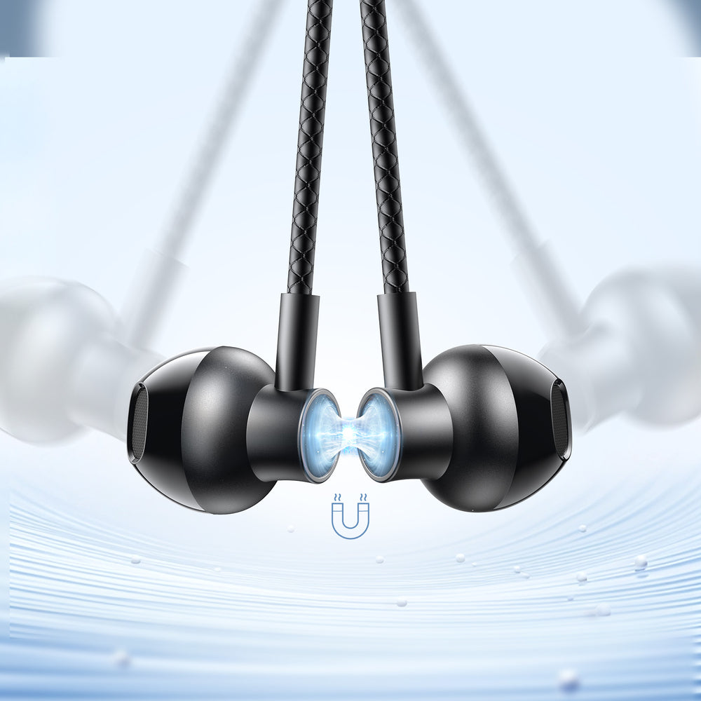 Joyroom JR-D8 écouteur sportif Bluetooth Wireless Headphones - Noir